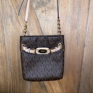 Michael Kors Cross Body Brown Monogram